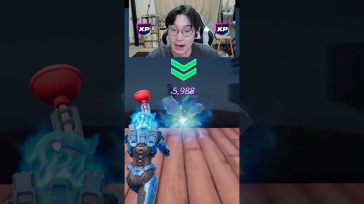 【フォートナイトレベル上げる方法】待ち時間なしの無限XPで最速レベル200！#フォートナイトレベル上げ #フォートナイト無限XP #xp無限マップ