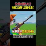 強制○体撃ち武器が登場!?#フォートナイト #フォトナ #プチ知識 #fortnite #バグ