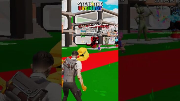 Fortnite ブレインロット　28日目　クラッシュが・・・・バグ　 #フォートナイト #ブレインロット #イベント  #ネオン #tokyo  #交換