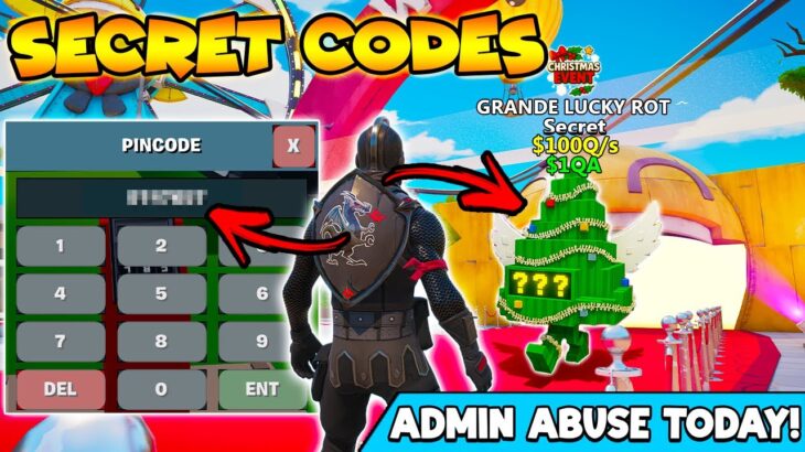*NEW* GRANDE LUCKY ROT Secret Codes Fortnite Steal The Brainrot Pacific Codes! (New Secret Codes)