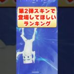 第2弾スキンで登場して欲しいキャラ